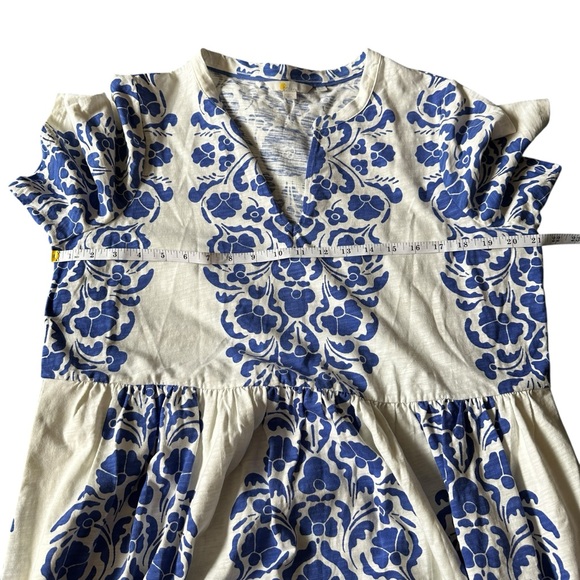 Boden Easy Notch Neck Midi Jersey Dress, Women’s Size 14L. Pockets! - Picture 7 of 13